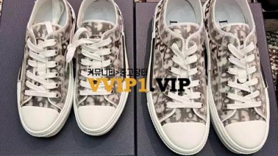 디올 오블리크 B23 로우탑 스니커즈 검수사진✔ ☆☆☆☆☆