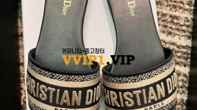 #폭스샵 디올 디웨이 슬라이드 뮬 슬리퍼 검수사진✔ ☆☆☆☆☆