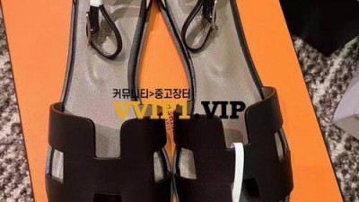 #중국분들도인정한가성비좋은샵 수공 에르메스 산토리니 샌들 검수사진✔ ☆☆☆☆☆