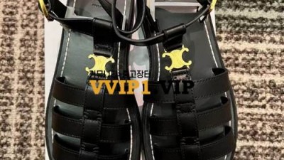 셀린느 트리오페 클레아 청키 샌들 검수사진✔ ☆☆☆☆☆