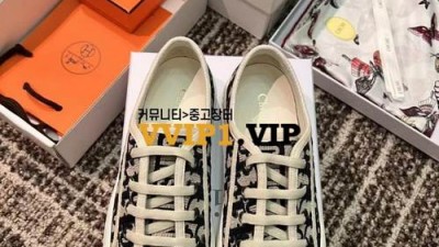 #폭스샵 워크앤디올 오블리크 여성 스니커즈 검수사진✔ ☆☆☆☆☆