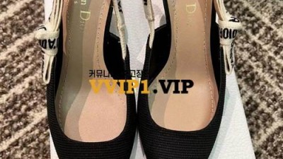 #폭스샵 디올 Dior 자디올 슬링백 펌프스 검수사진✔ ☆☆☆☆☆