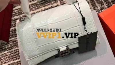 #비비샵 발렌시아가 아워글래스 탑핸들백 스몰 검수사진✔ ☆☆☆☆☆