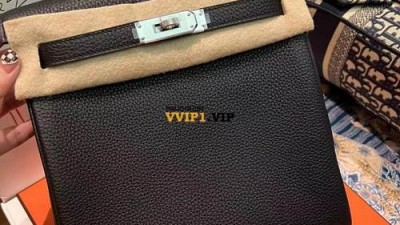 #vvip공방수공 에르메스 켈리 아도 백팩 블랙 은장 검수사진✔ ☆☆☆☆☆