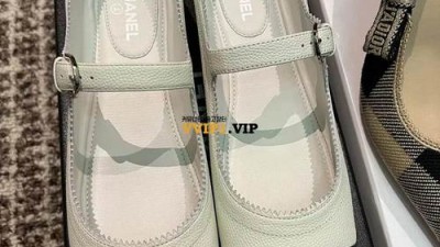 #해피샵 샤넬 메리제인 둥근코 플랫 슈즈 검수사진✔ ☆☆☆☆☆