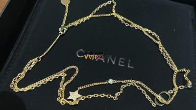 디올 쁘띠 더블 목걸이 검수사진✔ ☆☆☆☆☆