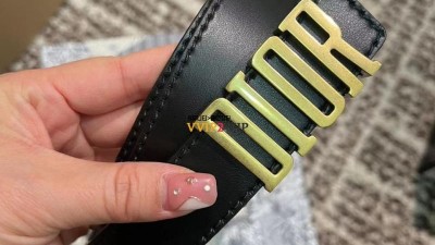 #신공장 디올 Dior 로고 버클 디펜스 리버서블 벨트 B0385CVWU 검수사진✔ ☆☆☆☆☆