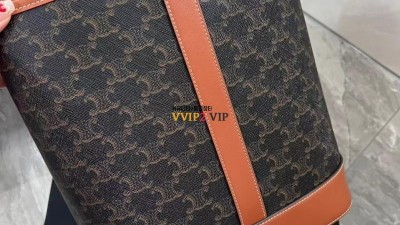 셀린느 CELINE 트리오페 캔버스 버킷백 미듐 191132CAS 04LU 검수사진✔ ☆☆☆☆☆ #신공장