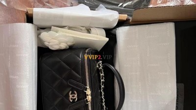 샤넬 CHANEL 베니티 직사각 램스킨 블랙 AP1341 검수사진 ☆☆☆☆☆ #지존샵