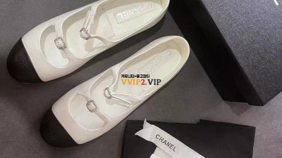 샤넬 CHANEL 더블 스트랩 메리제인 플랫슈즈 검수사진 ☆☆☆☆☆