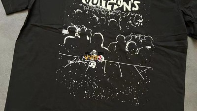 루이비통 Louis Vuitton LV 22SS CONCERT PRINT 반팔티셔츠 검수사진 ☆☆☆☆☆
