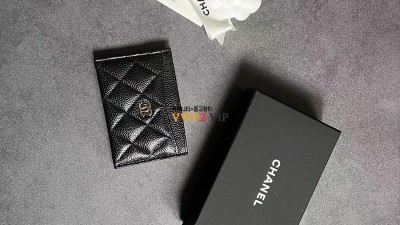 샤넬 CHANEL 클래식 캐비어 슬롯 카드지갑 블랙 AP0213 검수사진 ☆☆☆☆☆ #지존샵
