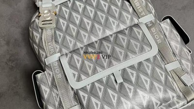 디올 DIOR 백팩 CD 다이아몬드 캔버스 라지 1ESBA163CDP H42E SIZE 43*51*20cm 검수사진 ☆☆☆☆☆