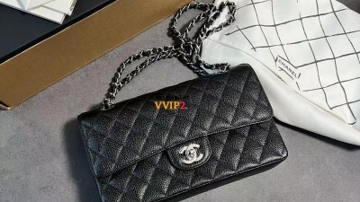 샤넬 CHANEL 클래식 미듐 캐비어 플랩백 은장 A01112 SIZE 25.5cm 검수사진 #지존샵