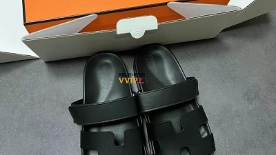 에르메스 HERMES 여성 시프레 뮬 슬리퍼 샌들 블랙 SIZE 35~40 검수사진 ☆☆☆☆☆ #폭스샵