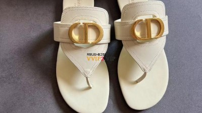 디올 30 MONTAIGNE 플립플랍 뮬 슬리퍼 DIOR FLIPFLOP MULE SLIPPERS SIZE 35~41 검수사진 ☆☆☆☆☆ #해피샵
