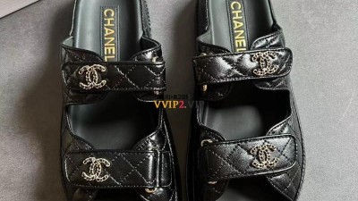 샤넬 CHANEL 24SS 벨크로 뮬 슬리퍼 블랙 뮬 G45507 SIZE 35~40 검수사진 ☆☆☆☆☆ #폭스샵