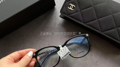 샤넬안경 여성 명품 안경테 3컬러 CH0879 54-19-145mm 검수사진