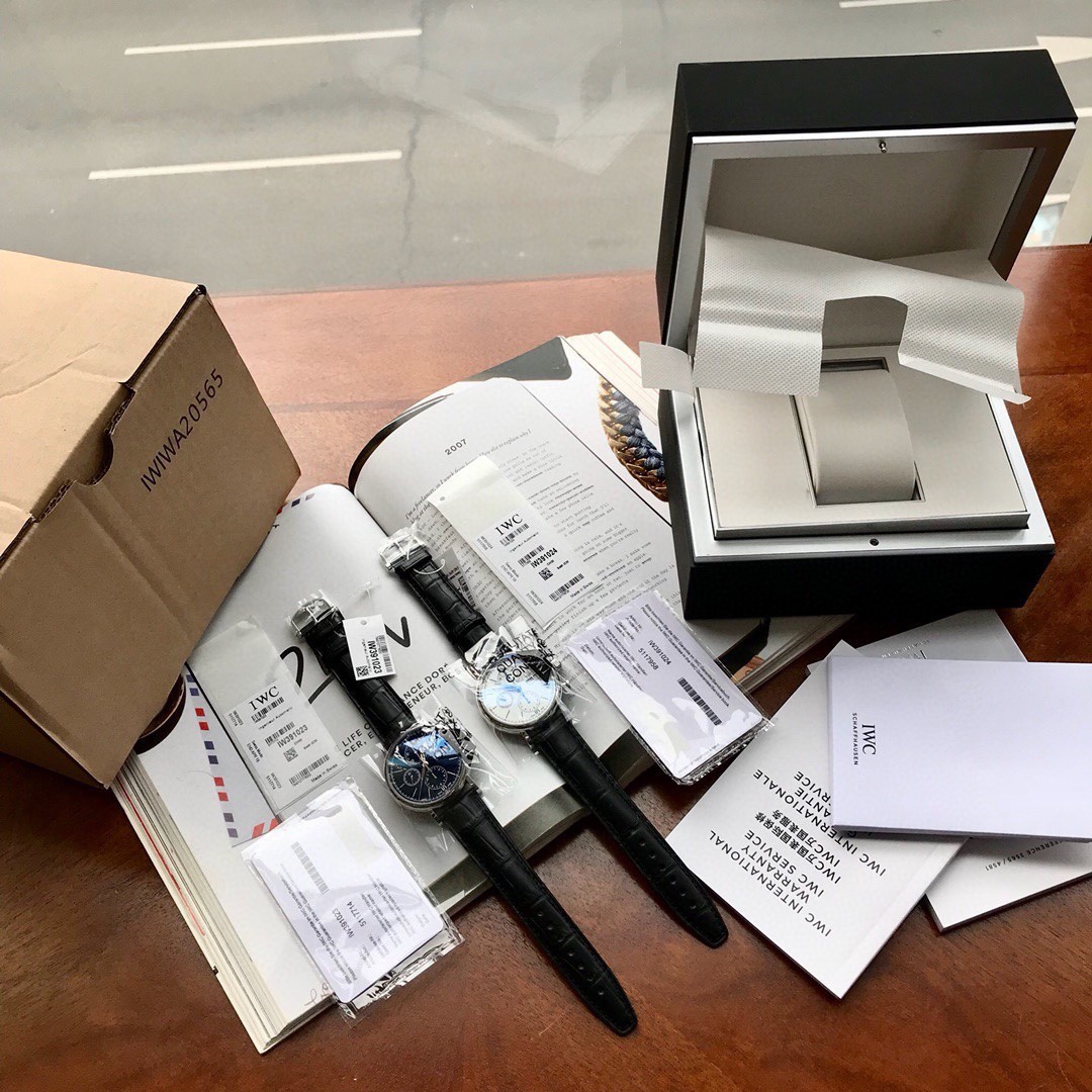 #신공장 IWC 아이더블유씨 포르토피노 크로노그래프 IW391019 42MM + 79320 스위스 오토메틱 무브먼트 ☆☆☆☆☆