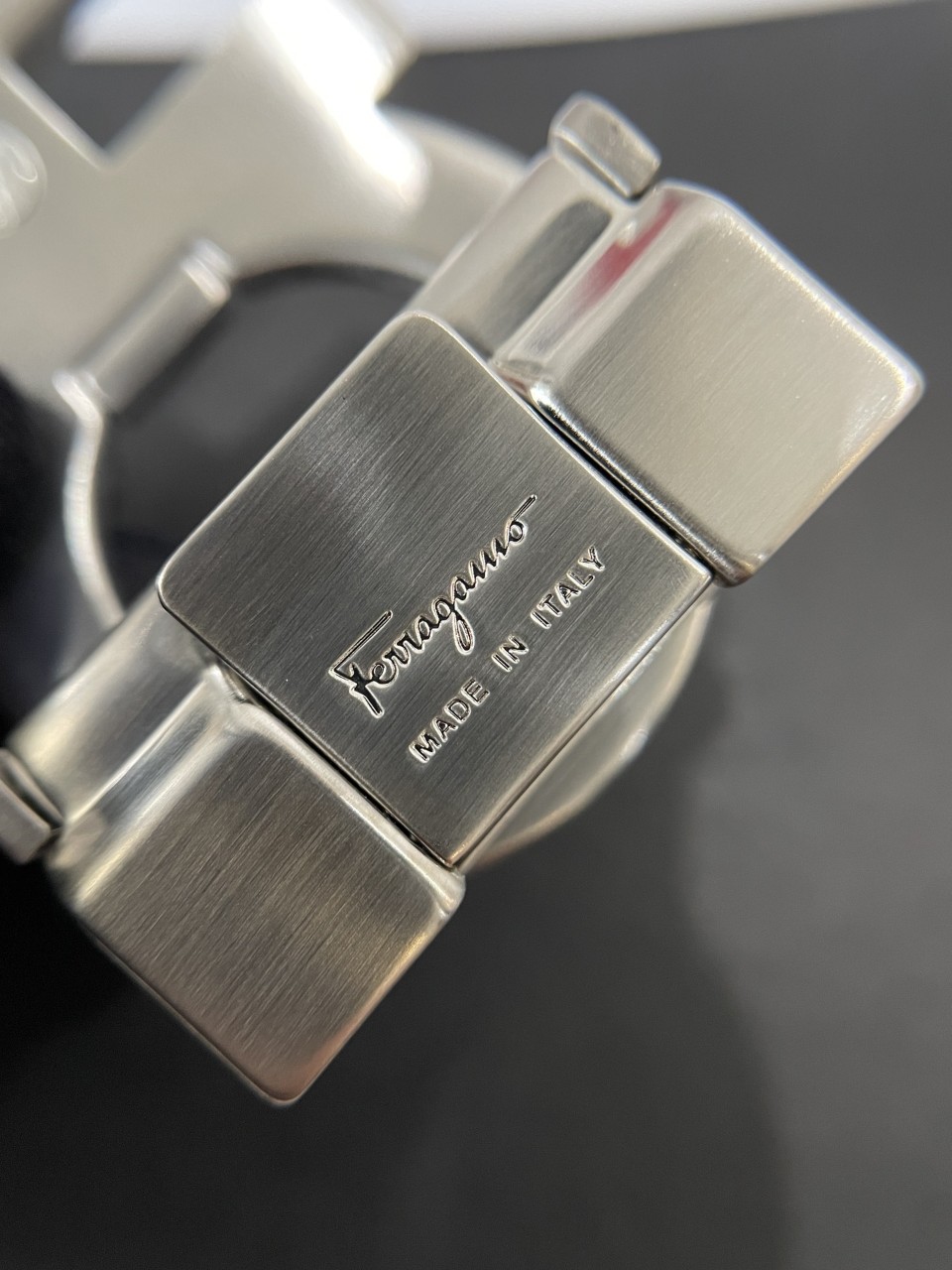살바토레 페라가모 SALVATORE FERRAGAMO 남성 양면 벨트 폭 3.5CM ☆☆☆☆☆ #신공장
