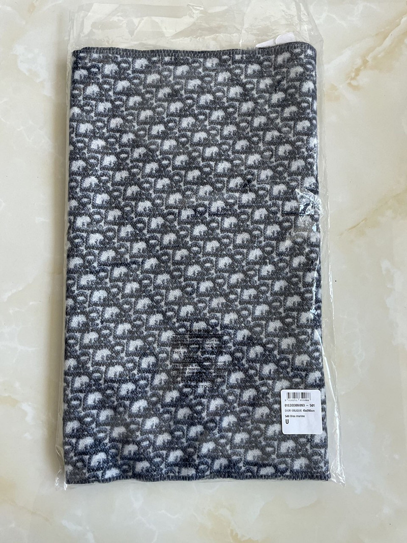 디올 DIOR 오블리크 양면 캐시미어 머플러 숄 01CDO309I093 SIZE 45*200cm # 100% 캐시미어 #VVIP공장