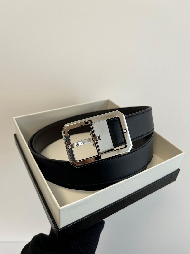 몽블랑 MONTBLANC 남성 레더 벨트 3CM SIZE 120cm ☆☆☆☆☆ #vvip공장