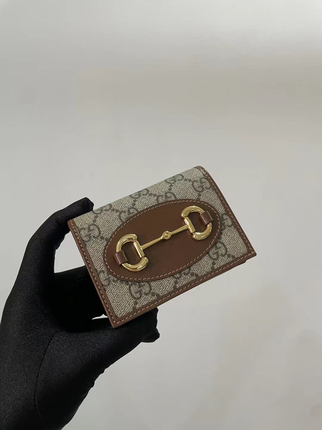 구찌 GUCCI 홀스빗 1955 카드 케이스 지갑 621887 92TCG 8563 SIZE 오픈사이즈:11x17.5cm  닫힘시 사이즈:11x8.5x3cm ☆☆☆☆☆ #vvip공장