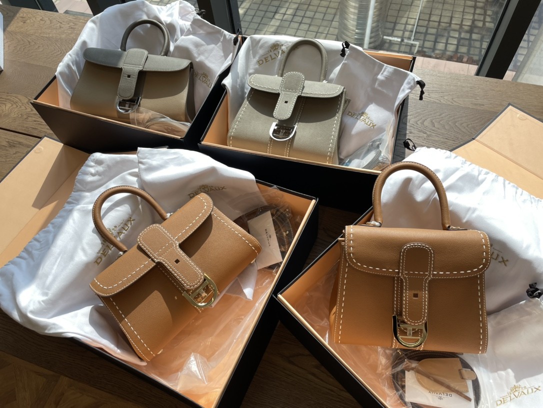 델보 브리앙 Delvaux Brillant 스티치 PM & 브릴란트 이스트웨스트 스티치 탑핸들 토트백 겸 숄더백 SIZE PM 24*12*9cm / 이스트웨스트 28.5*12.5*16cm ☆☆☆☆☆ #vvip공장