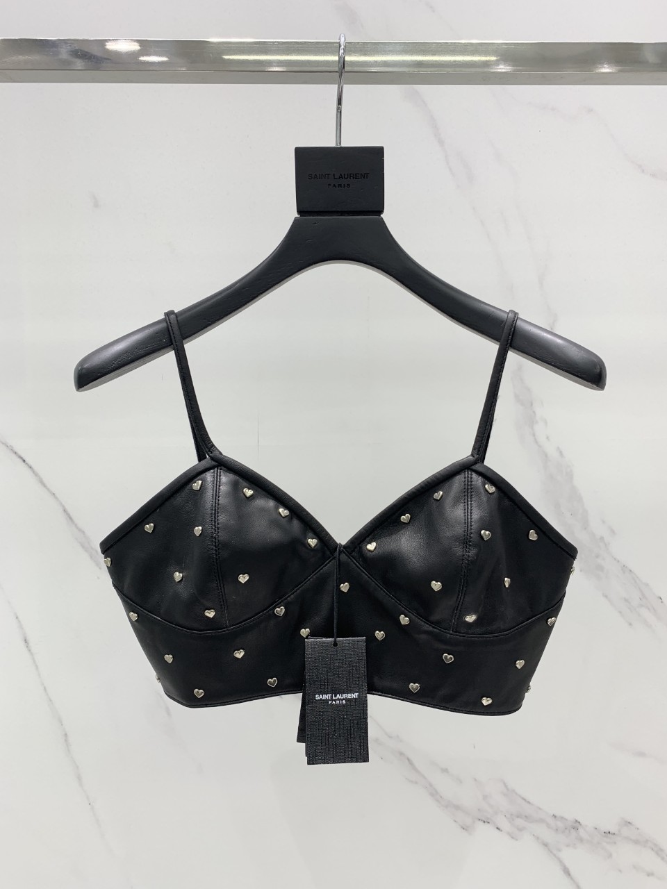 생로랑 SAINT LAURENT 레더 브라탑 SIZE S M L XL ☆☆☆☆☆
