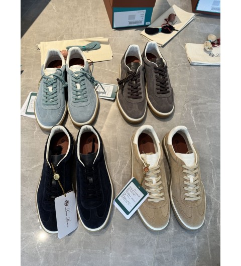 로로피아나 Loro Piana 24SS 남자스니커즈 테니스 워크 PIAE28TUGEE SIZE 39~46 ☆☆☆☆☆