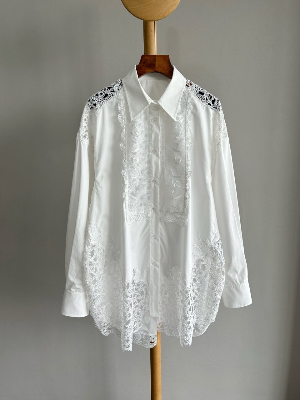 에르마노설비노 ERMANNO SCERVINO 레이스 셔츠 블라우스 SIZE S M L ☆☆☆☆☆