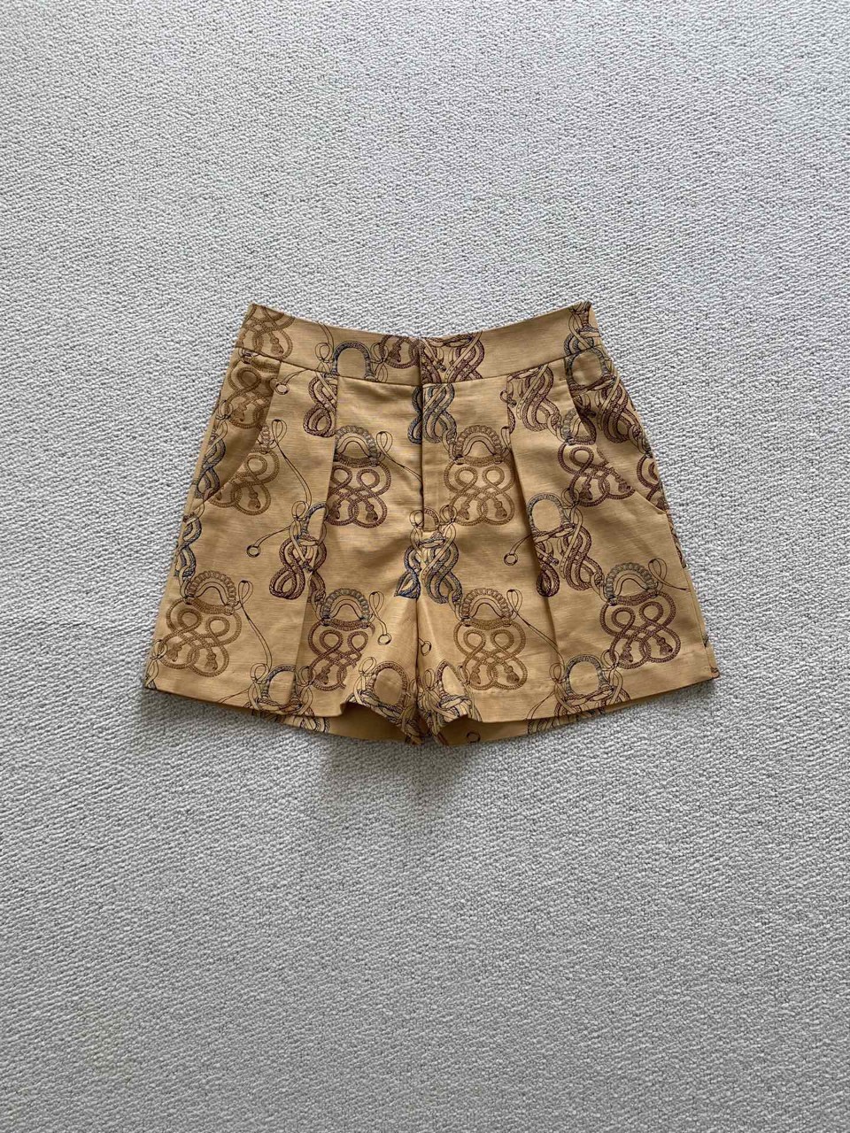 에르메스 HERMES 프린트 쇼츠 팬츠 반바지 SIZE 36 38 40 ☆☆☆☆☆
