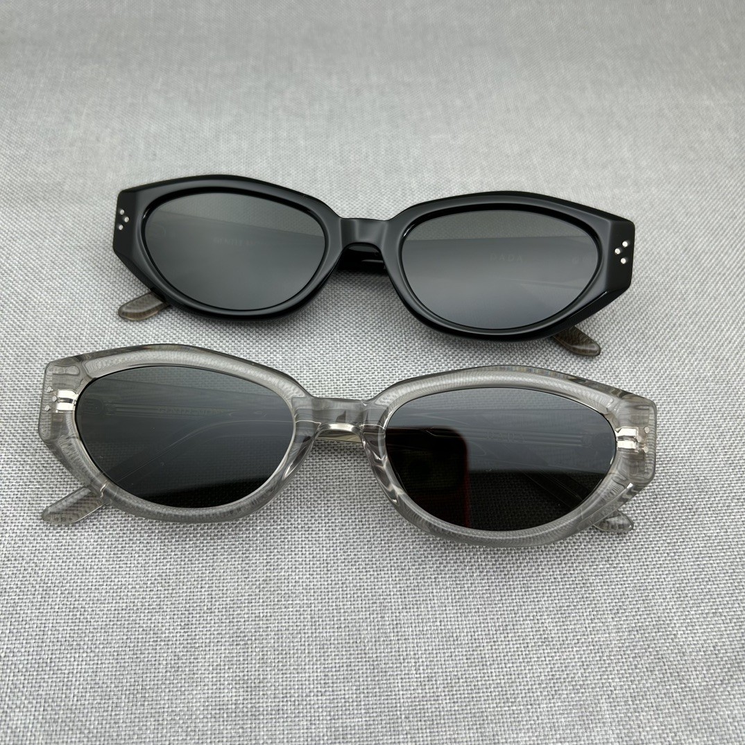 젠틀몬스터 GENTLE MONSTER 다다 라운드 오벌 캣아이 패션 여자 뿔테 선글라스 안경 SIZE 55-20-144 ☆☆☆☆☆ #vvip공장