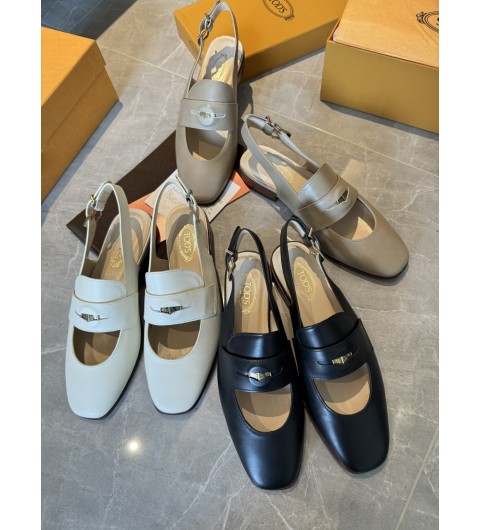 토즈 TODS 24SS 토즈 레더 슬링백 로퍼 XXW14L0IJ50NF5B999 B0651056046 SIZE 35~39 ☆☆☆☆☆
