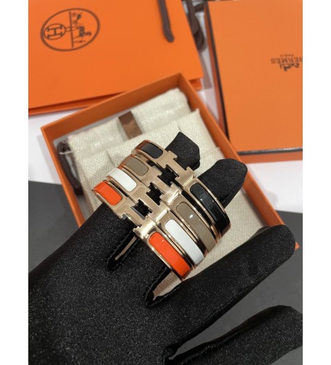에르메스 HERMES 클릭아슈 팔찌 H 브레이슬릿 PM SIZE 손목둘레 17cm , 19cm ☆☆☆☆☆ #vvip공장