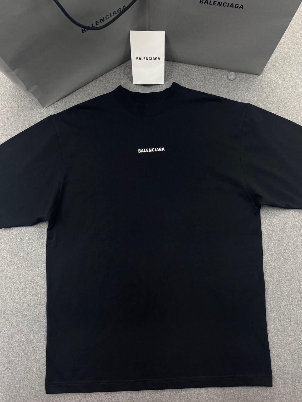 발렌시아가 BALENCIAGA 로고 3M 반사 반팔티셔츠 [사이즈] XS S