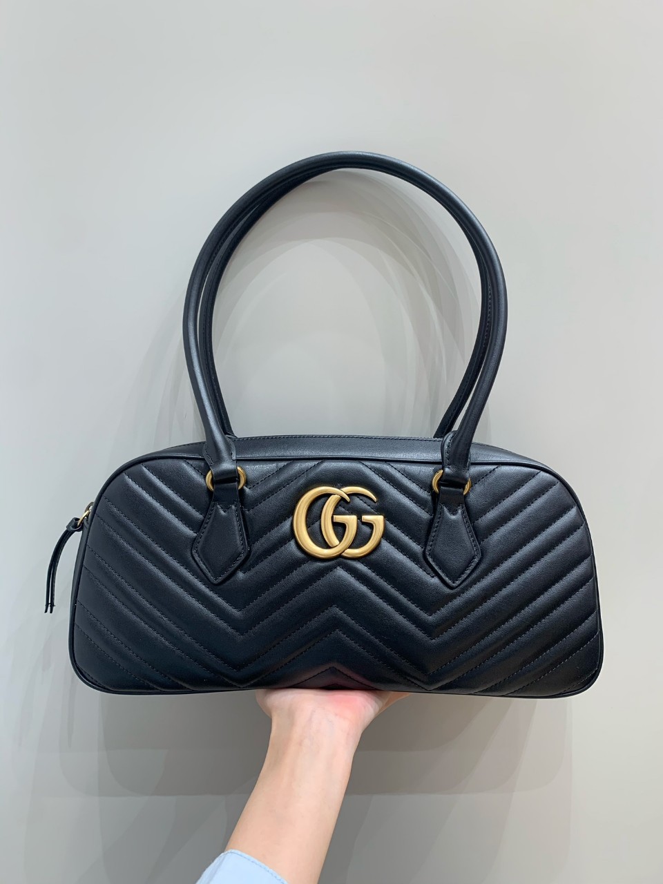 구찌 GUCCI [GG 마몽] 스몰 탑핸 들백 795199 AABZB 1712 스몰 795199 25.5x15.5x6.5cm / 미듐 795218 35.5x16.5x7cm #모나샵