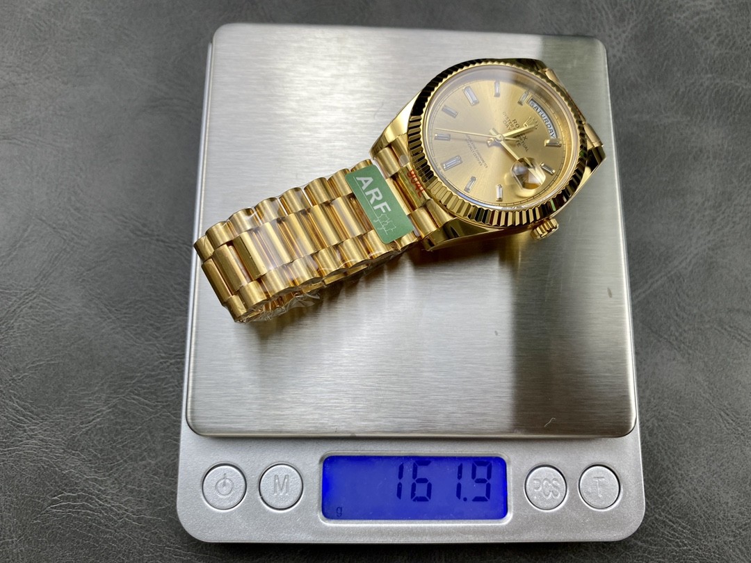 ARF V2 로렉스 롤렉스 ROLEX 데이데이트 베스트 에디션 40*12.2MM 3255 오토메틱 무브먼트 + 904L 고강도 스텐레스 스틸 + 18K IPG 특수이온 강도금 #AR공장