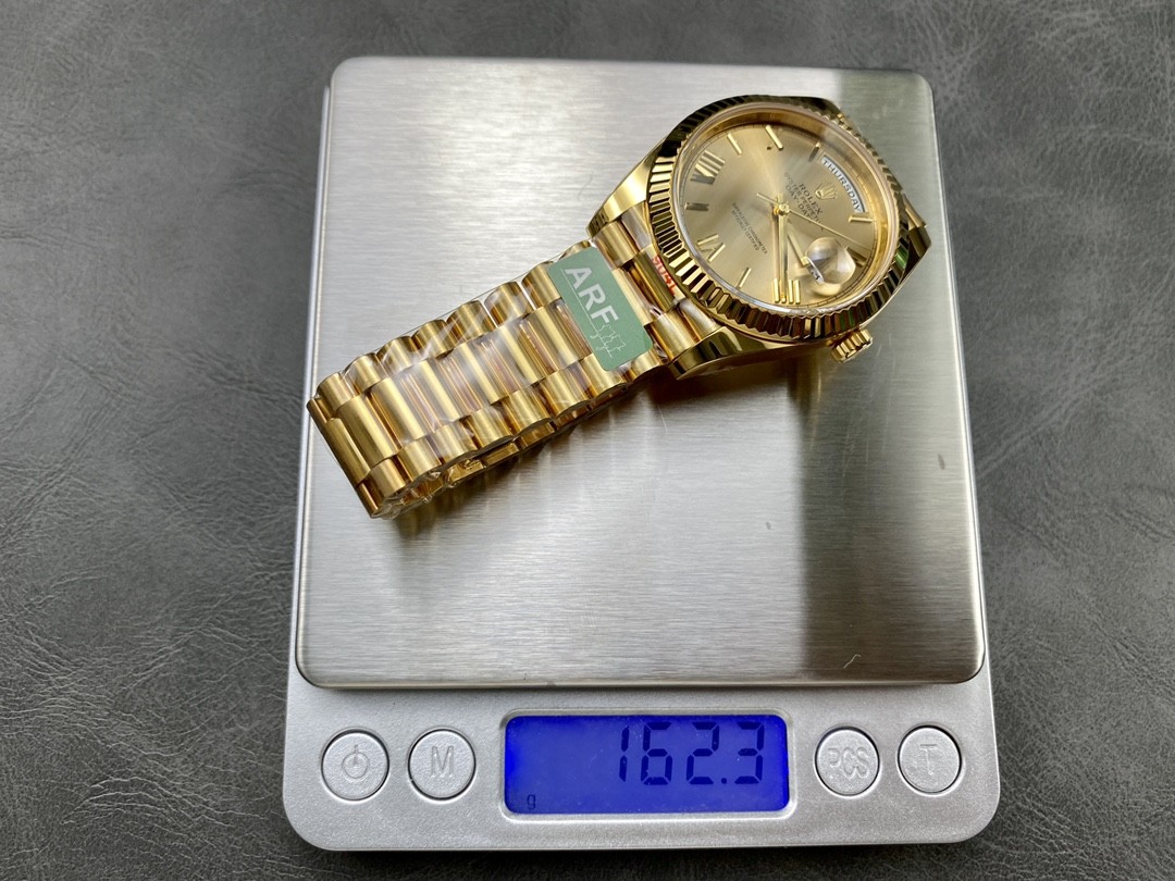 ARF V2 로렉스 롤렉스 ROLEX 데이데이트 베스트 에디션 40*12.2MM 3255 오토메틱 무브먼트 + 904L 고강도 스텐레스 스틸 + 18K IPG 특수이온 강도금 #AR공장