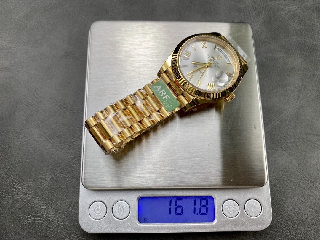 ARF V2 로렉스 롤렉스 ROLEX 데이데이트 베스트 에디션 40*12.2MM 3255 오토메틱 무브먼트 + 904L 고강도 스텐레스 스틸 + 18K IPG 특수이온 강도금 #AR공장