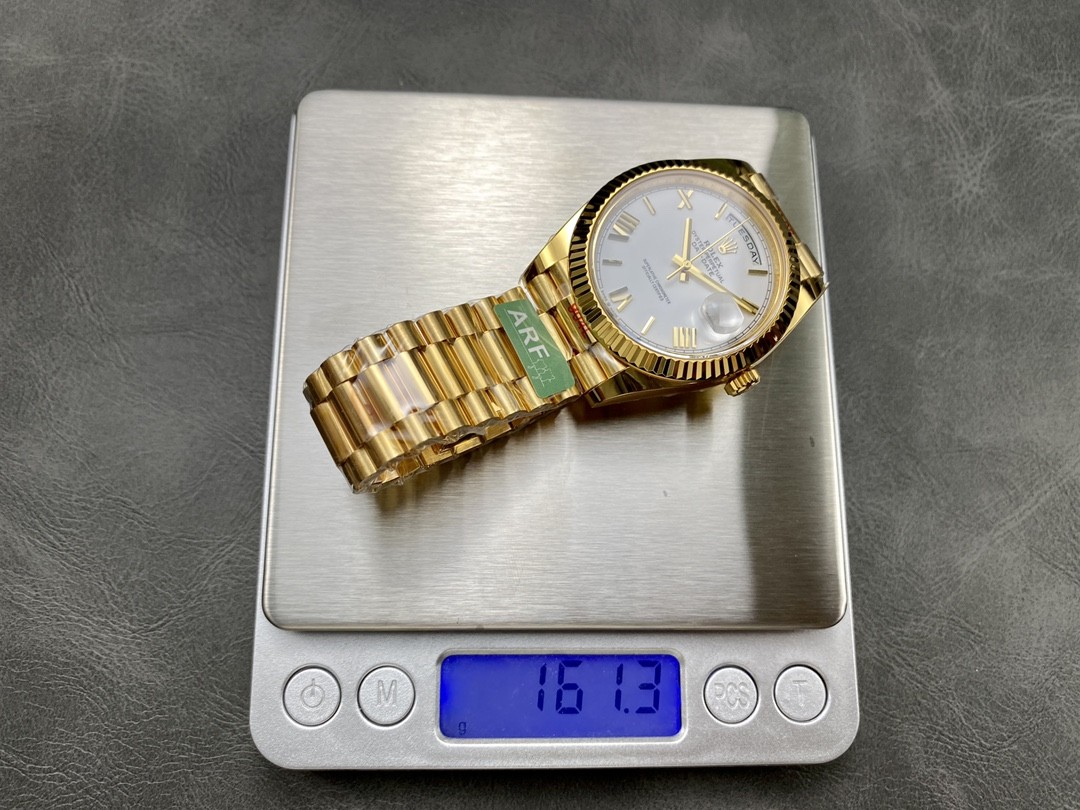 ARF V2 로렉스 롤렉스 ROLEX 데이데이트 베스트 에디션 40*12.2MM 3255 오토메틱 무브먼트 + 904L 고강도 스텐레스 스틸 + 18K IPG 특수이온 강도금 #AR공장