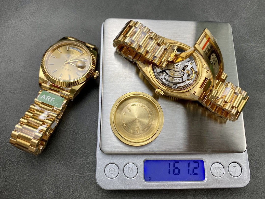 ARF V2 로렉스 롤렉스 ROLEX 데이데이트 베스트 에디션 40*12.2MM 3255 오토메틱 무브먼트 + 904L 고강도 스텐레스 스틸 + 18K IPG 특수이온 강도금 #AR공장