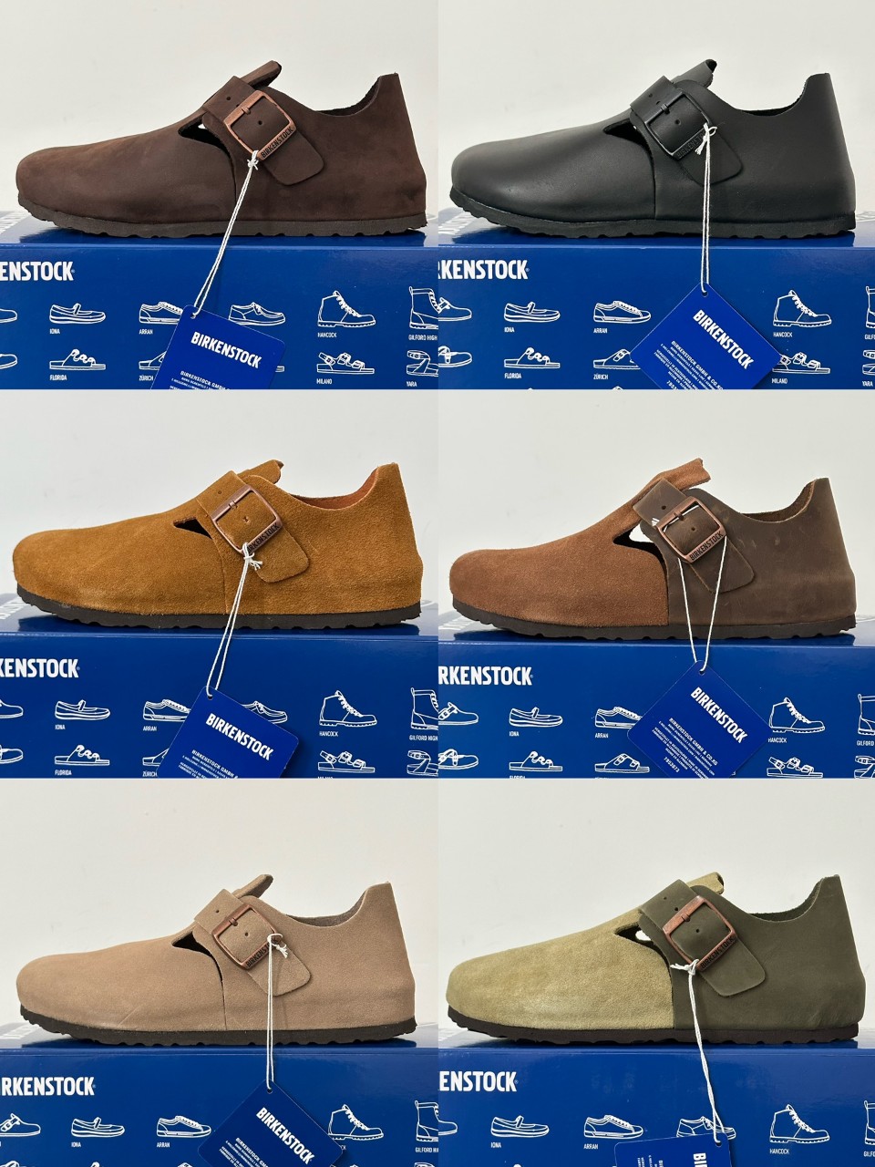 버켄스탁 BIRKENSTOCK 런던 샌들 슬리퍼 로퍼 [사이즈] 35~44