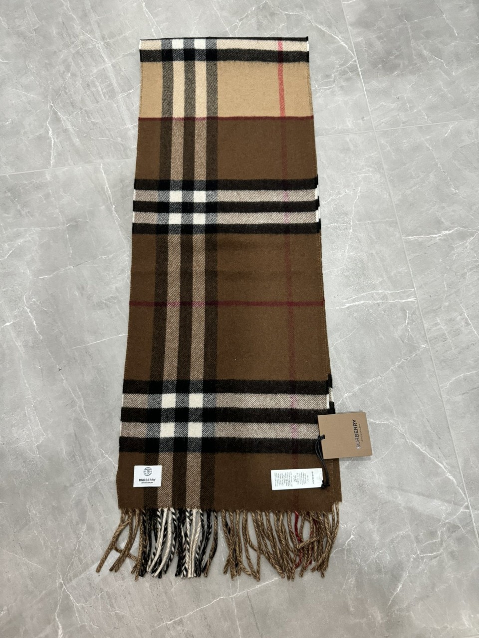 BURBERRY 버버리 24 Contrast Check Cashmere Scarf 8045329 체크 캐시미어 스카프 머플러 @ 100% 캐시미어 #vvip공장
