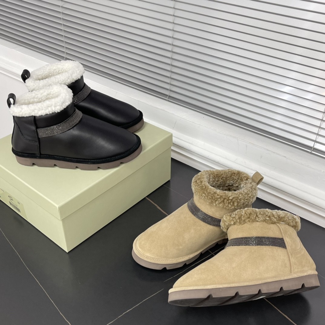 브루넬로쿠치넬리 23FW 브루넬로 쿠치넬리 부츠 MZSFG2598C8491 [사이즈] 35~40