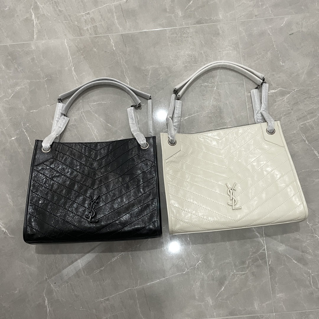 생로랑 빈티지 니키 미디움 쇼퍼백 5779990EN049207 2컬러 33x27x11.5cm #vvip공장