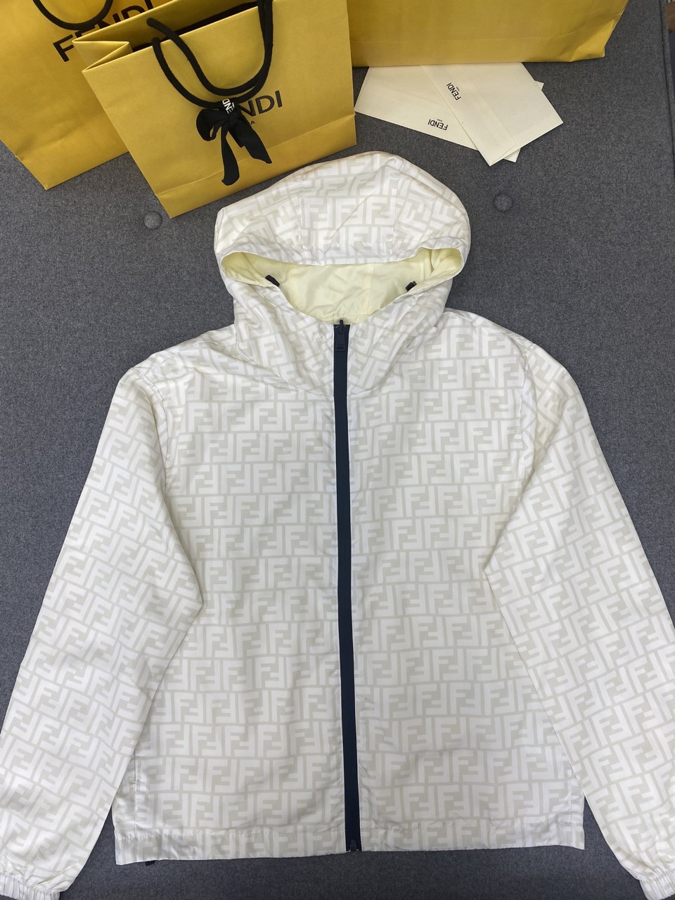 펜디 24 FF nylon blouson 자켓 바람막이 FAA615 AKH1 F1HXR 나일론 블루종 493986 46 48 50 52