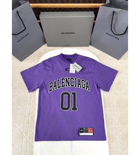 발렌시아가 BALENCIAGA 프린트 반팔티셔츠 1 2 3 4