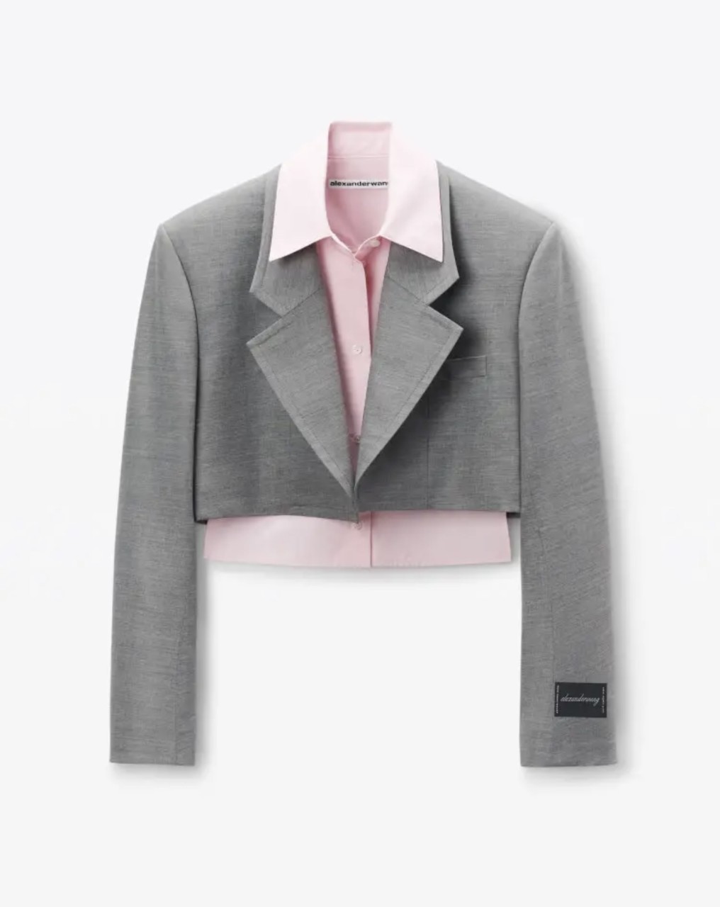 알렉산더왕 ALEXANDERWANG 디키 오버 핏 크롭 자켓 XS/S S/M