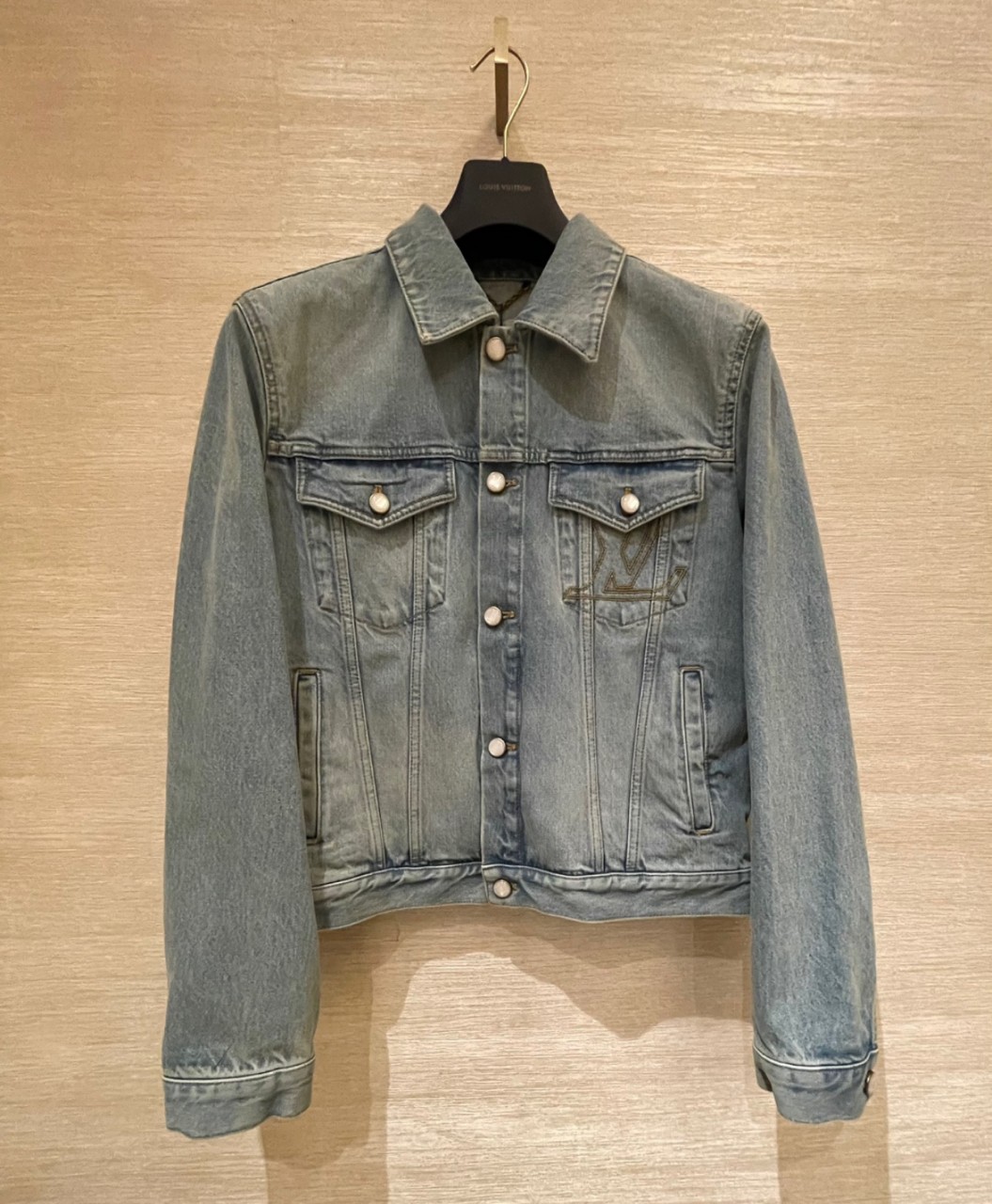 루이비통 데님 트러커 재킷 1AGINY XS S M L